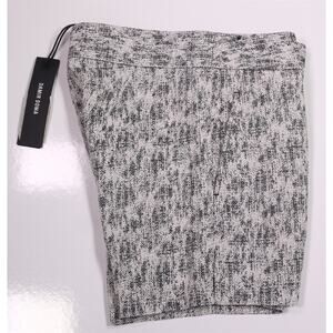 Damir Doma Ladies Black White Knit Woven Shorts 34 New $970